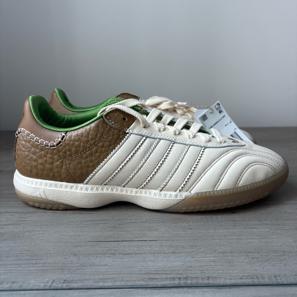 Adidas Wales Bonner x Samba Millennium Nappa Pack Wonder White Brown IF6703 9.5